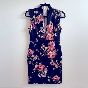 Sirens bodycon floral dress